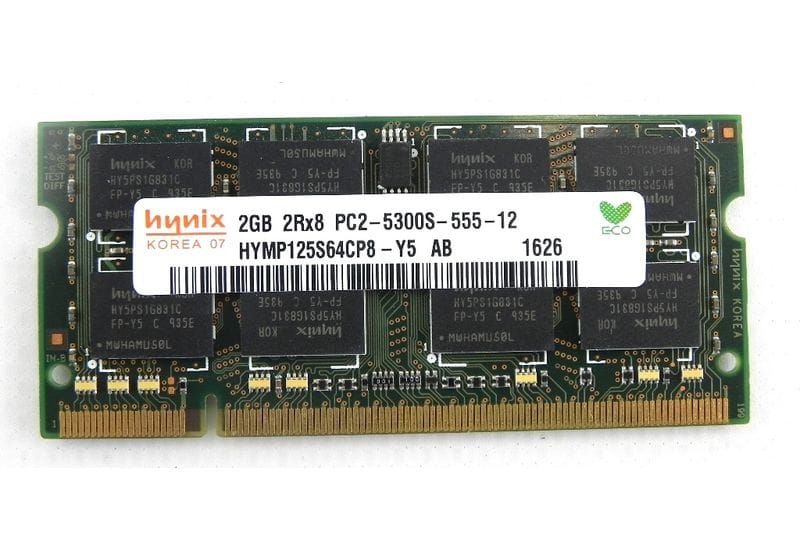 Оперативная память Hynix DDR2 2Gb 667 MHz SO-DIMM PC2-5300S -1 шт. =
