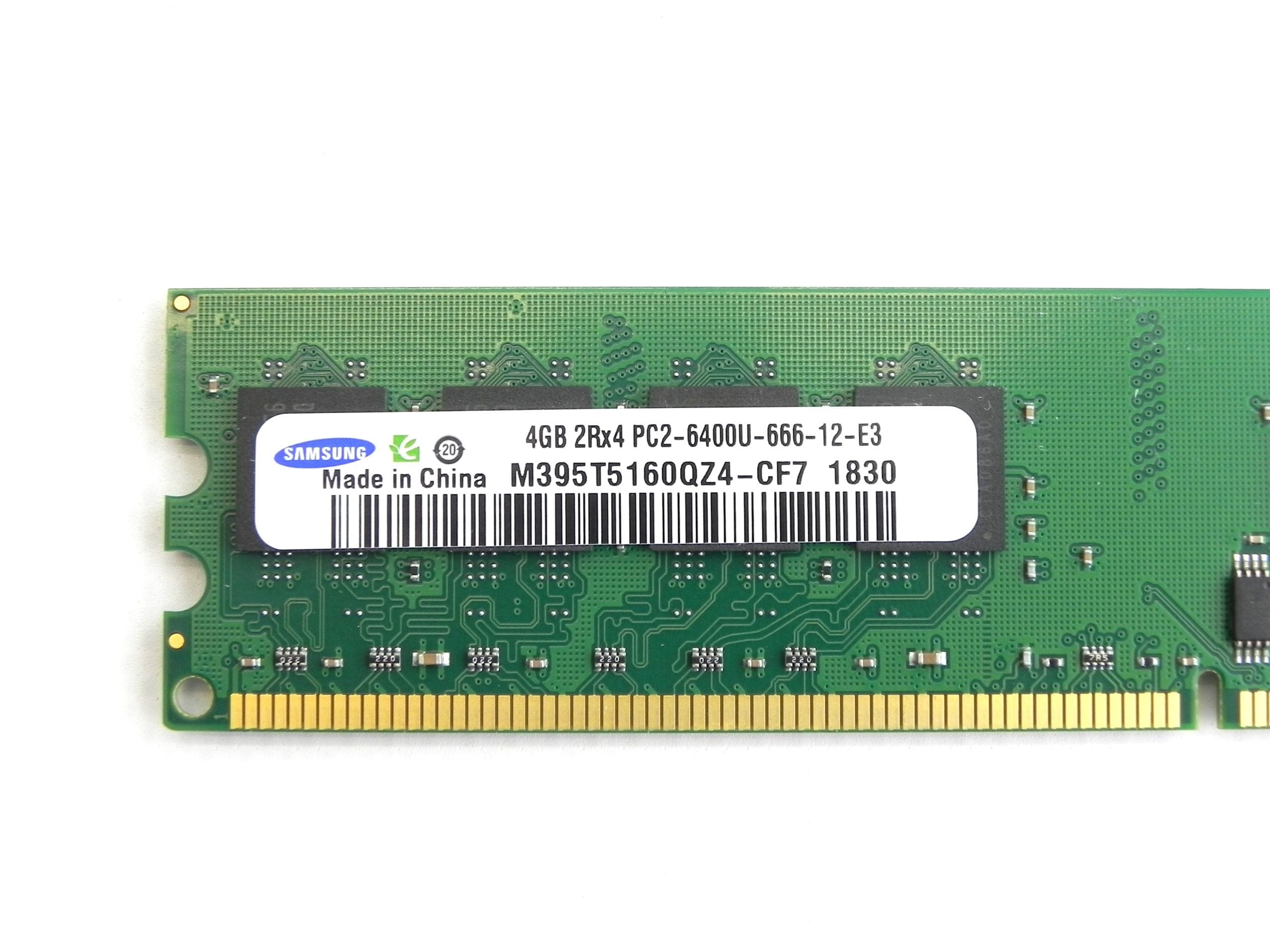 4gb 2rx4 Pc2 6400u 666 12 E3