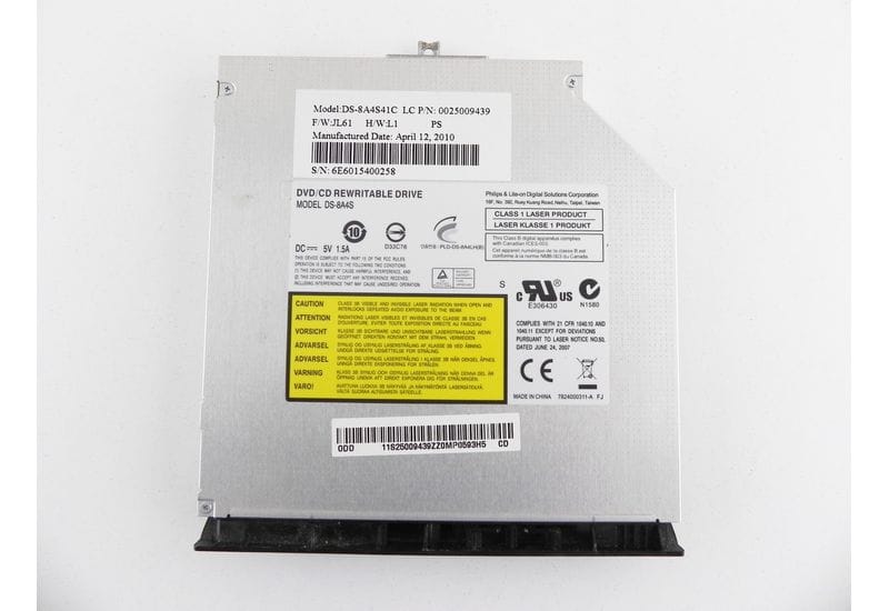 Lenovo Ideapad B550 15.6" SATA DVD привод с панелькой DS-8A4S