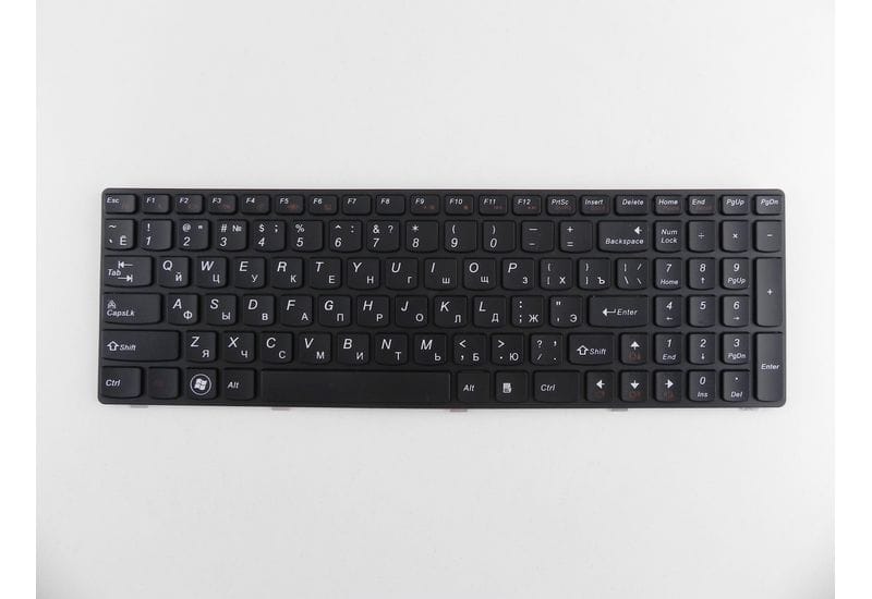 Lenovo Z560 G570 G570GL G575 G770 G780 новая черная с рамкой клавиатура RU 25-012436