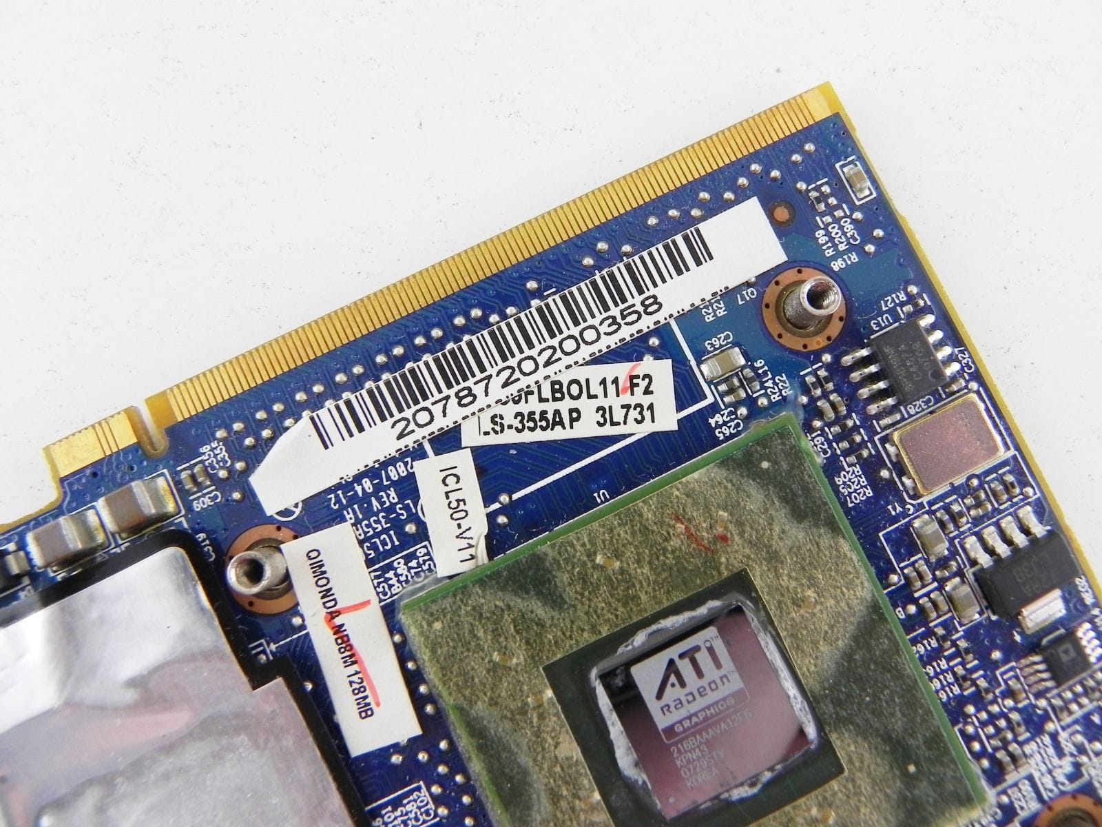 Купить ATI Mobility Radeon HD 2300 видеокарта для ноутбука НЕРАБОЧАЯ ...