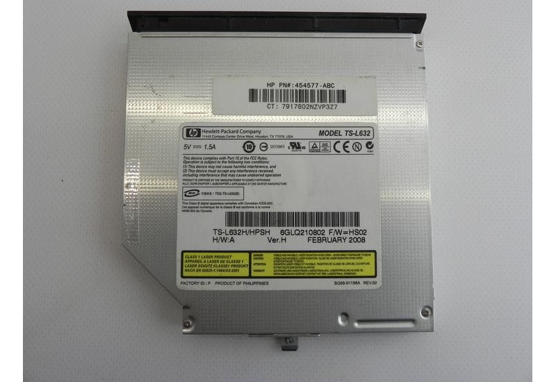 HP G7000 DVD привод с панелькой TS-L632