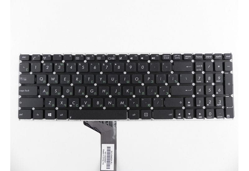 Asus X555, X555L, X553 Клавиатура RU черная без рамки