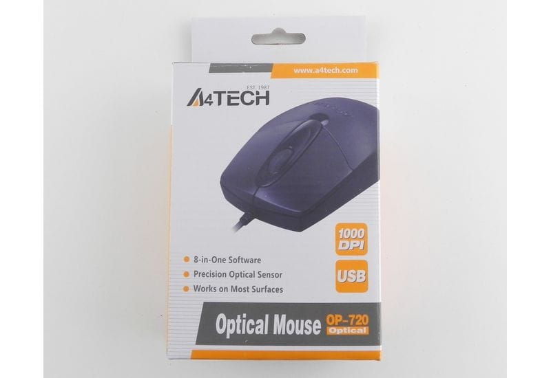 Мышь оптическая A4Tech OP-720 USB 