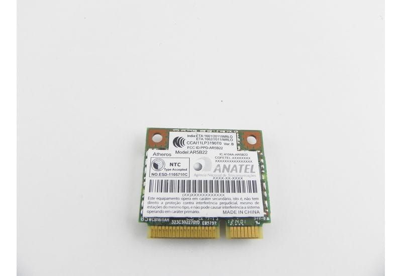 HP ProBook 450 G0 Atheros WIFI Wireless карта Плата ESD-1105710C