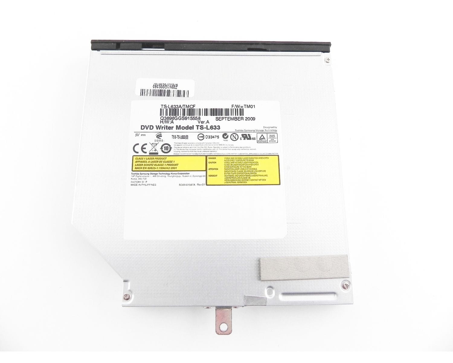 Aquarius Cmp NE515 DVD-RW привод с панелькой TS-L633A