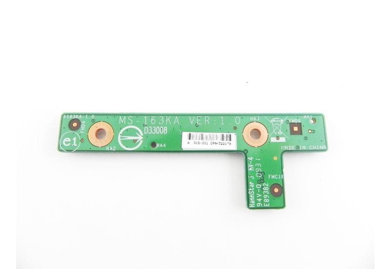 Aquarius Cmp NE515 15.4" кнопка включения и кнопки контроля  с кабелем MS-163KA