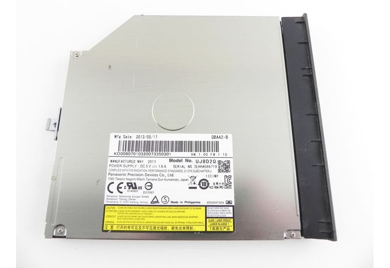Packard Bell V5WT2, TE69HW DVD привод с панелькой QBAA2-B
