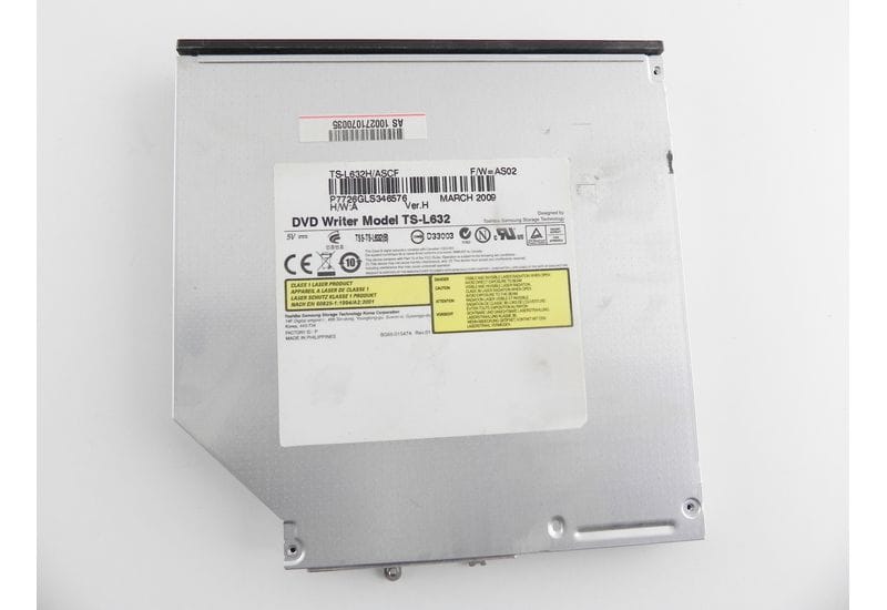 Asus X58L DVD привод с панелькой P7726GLS346576