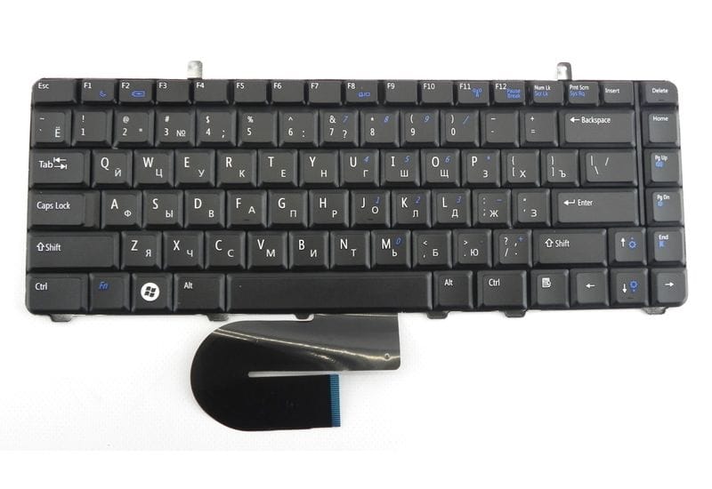 Новая клавиатура RU для ноутбуков Dell Vostro A840, A860, 1014, 1015, 1088 черная