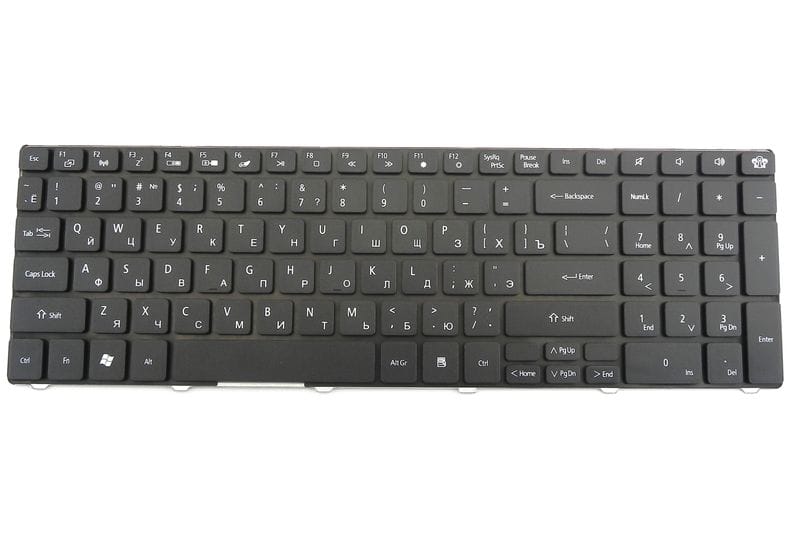 Новая клавиатура RU для ноутбуков Packard Bell LM81, EG70, LE11, LE69, LM85, LM86, LM87, LM98, TK11, TK81, черная