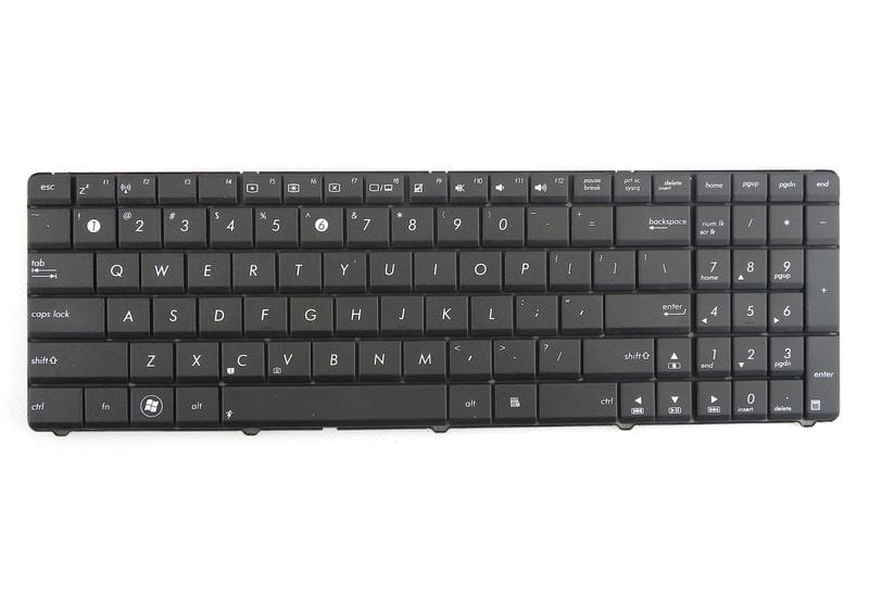 Клавиатура для Asus X55, X55A, X55C, X55U, X55VD, X75, X75A, X75S ENG черная