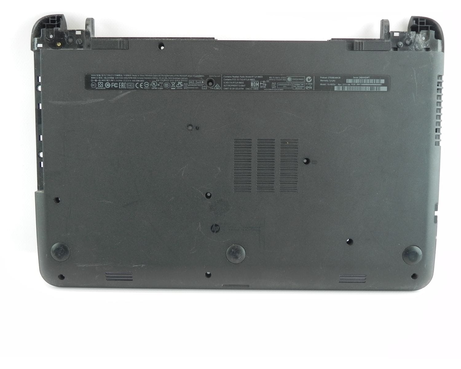 HP 15-R052SR 15.6" нижняя часть корпуса AP14D000400 749643-001