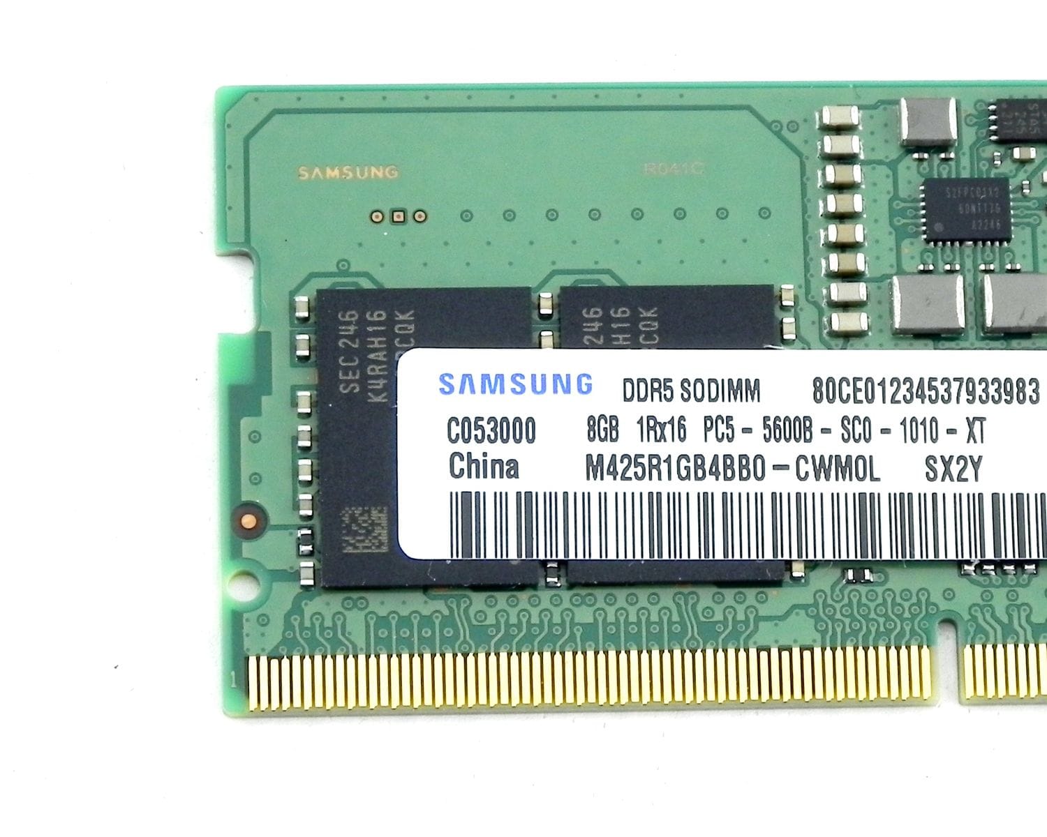 Купить Оперативная память Samsung DDR5 8Gb 1Rx16 PC5-5600B SO-DIMM