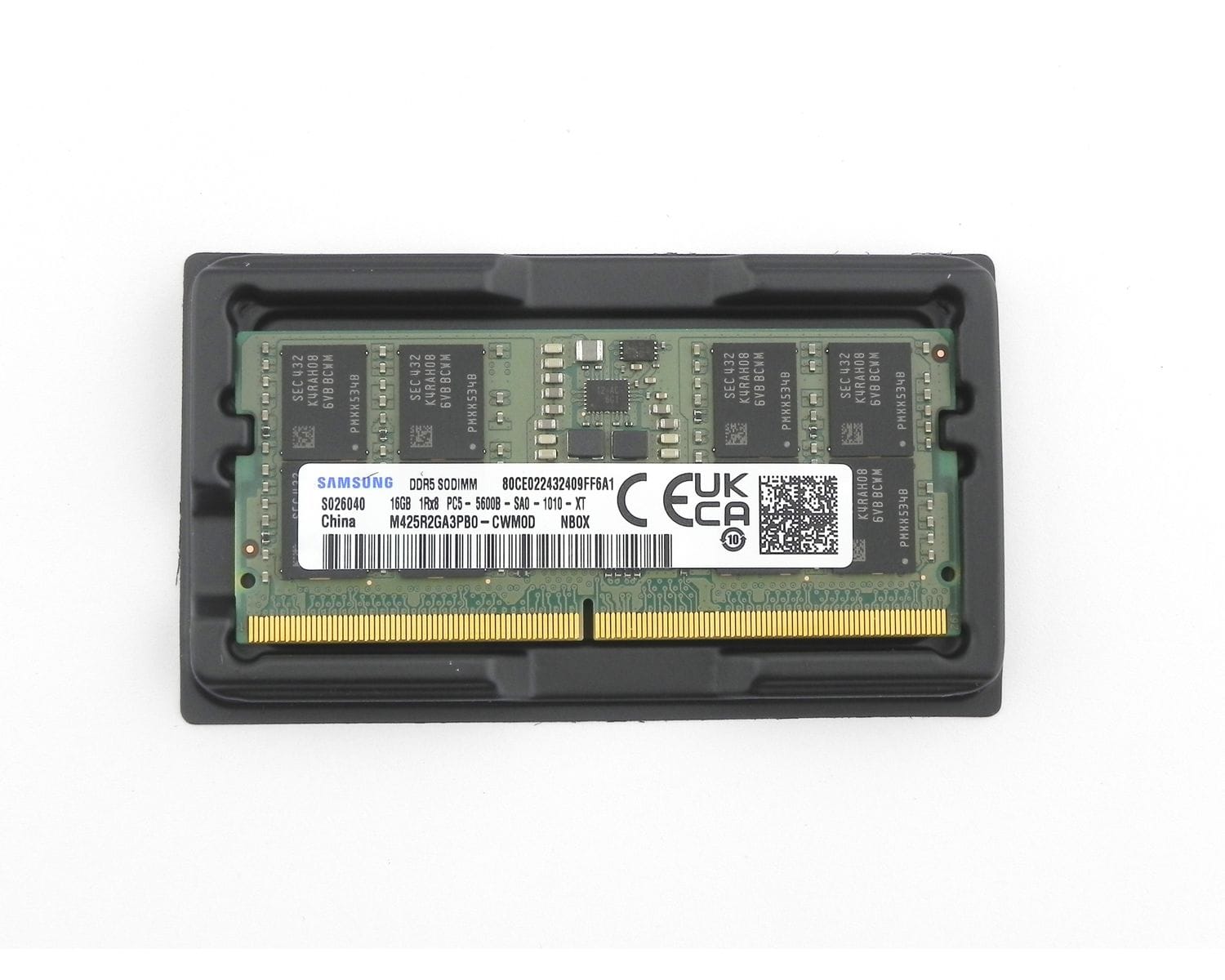 ほぼ未使用 Samsung DDR5 SODIMM 16GB PC5 Оперативная память для ноутбука Samsung DDR5 16GB 5600MHz SO-DIMM