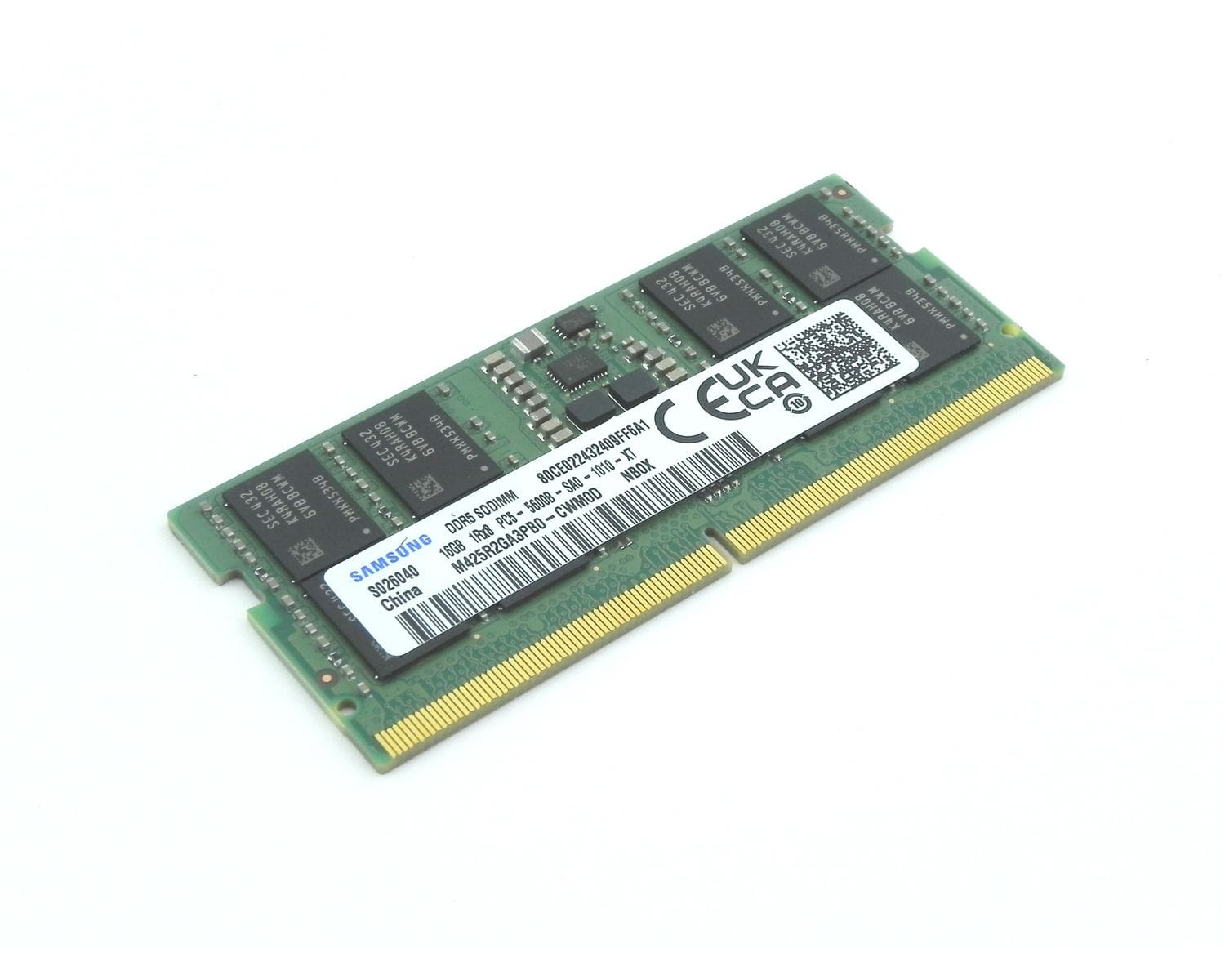 Купить Оперативная память Samsung DDR5 16Gb 1Rx8 PC5-5600B SO-DIMM