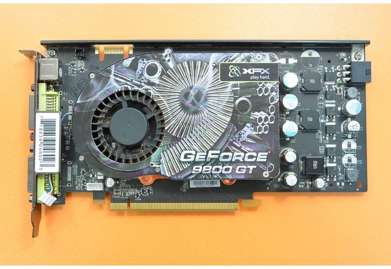 Видеокарта XFX GeForce 9800GT 670M 512MB DDR3 XXX