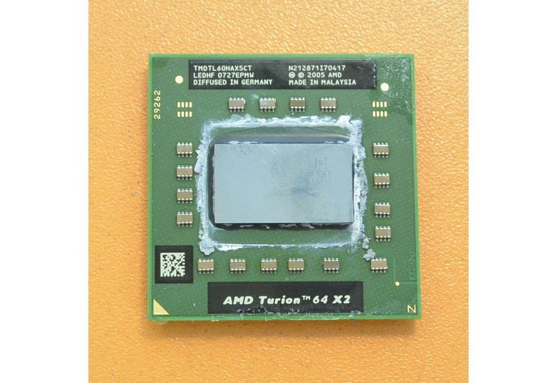 Процессор AMD Turion 64 X2 TL-60 TMDTL60HAX5CT 2.0Ghz 1MB Socket S1