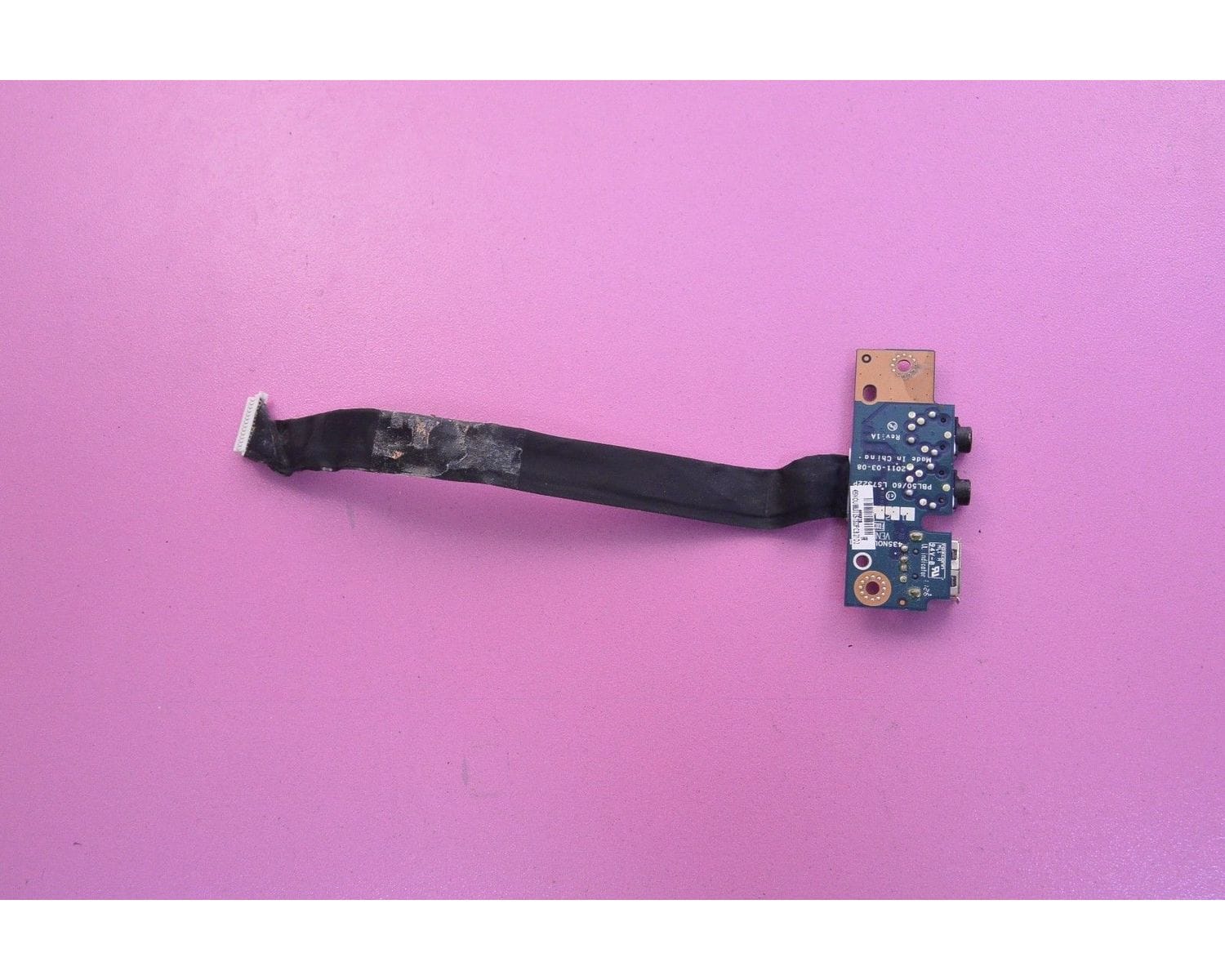 ASUS X53T X53U K53T X53U K53U AUDIO usb разъем Плата с кабелем DC02001AP00
