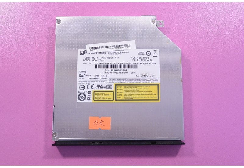 Acer TravelMate 5720 DVD привод с панелькой LGE-DMGSA-T20