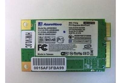 Asus A8D Mini PCI Wireless WiFi карта AzureWave