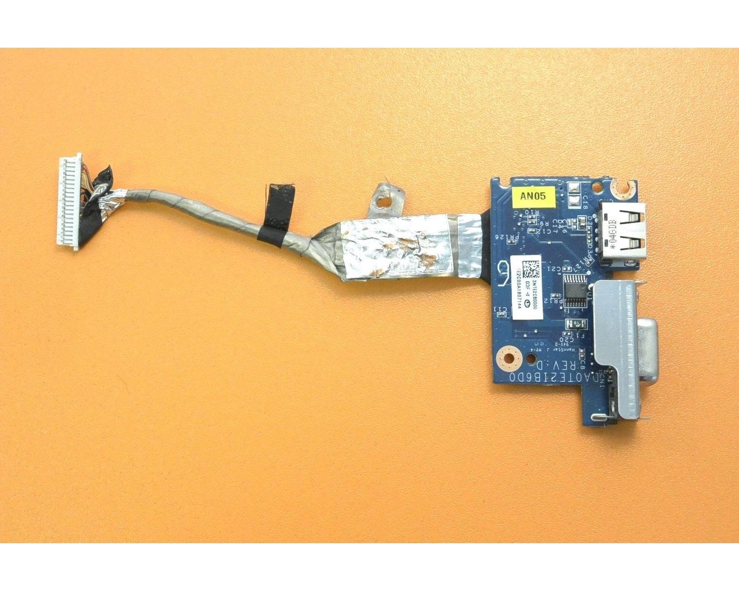 Toshiba Satellite L645D L645 плата с портами VGA / USB с кабелем DA0TE2IB6D0