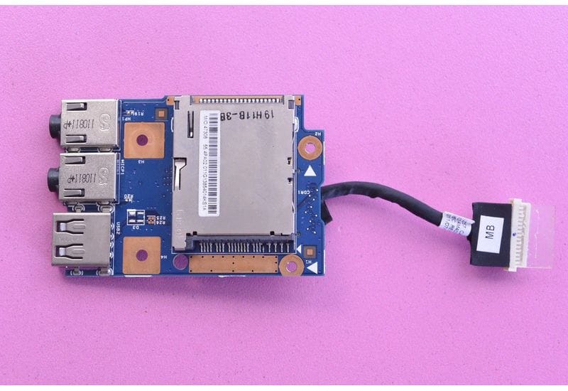 Lenovo IdeaPad Z570 Z575 USB Audio Card Reader Плата с кабелем GRD