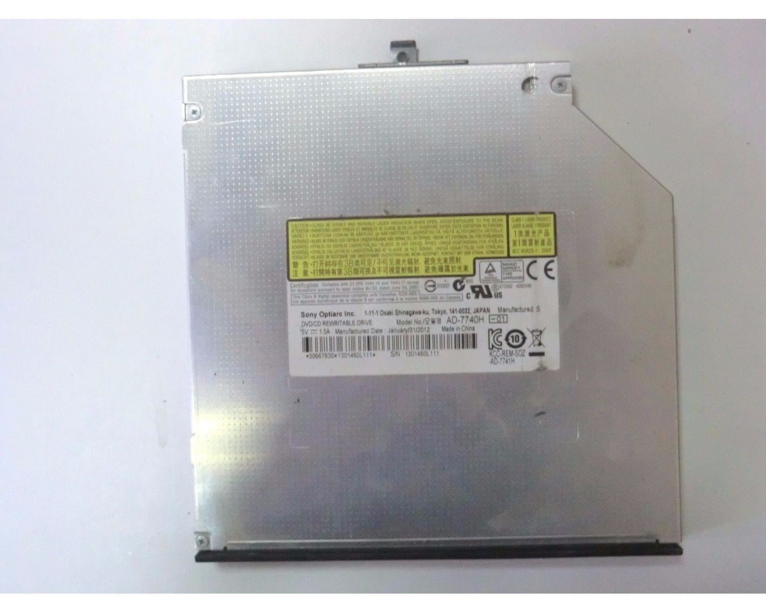 HP D40 DELPHI Sata DVD привод с панелькой AD-7740H p/n 1301460L111
