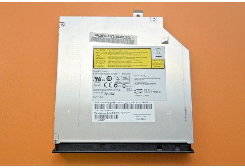 BenQ Joybook S41 R11 DVD-RW привод с панелькой AD-7530B 5F330770010