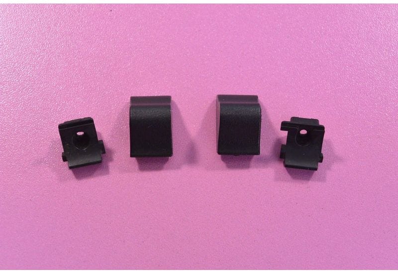 Packard Bell DOT M/A пластиковые заглушки на петли левая и правая (цвет черный) 4 штуки