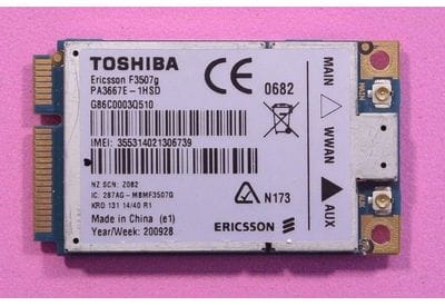 Toshiba NB200 12J NB205 Wireless WiFi карта Плата G86C0003Q510