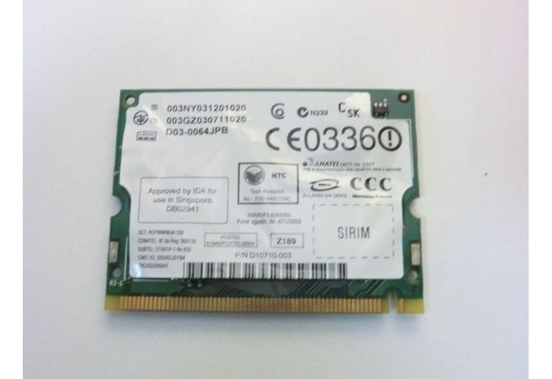 Fujitsu Siemens Amilo M6450G Mini PCI Wireless WiFi WLAN Card