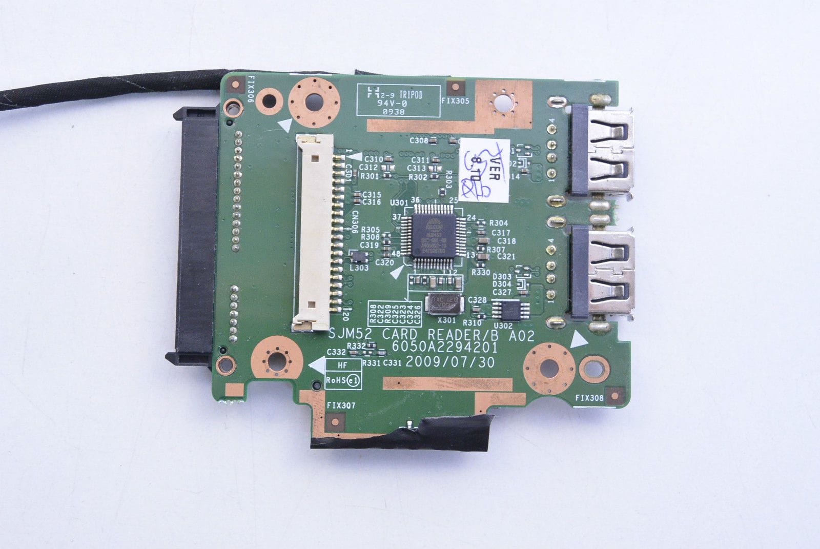 Купить PACKARD BELL LL1 USB Card Reader Плата с кабелем 6050A2294201 по низкой цене