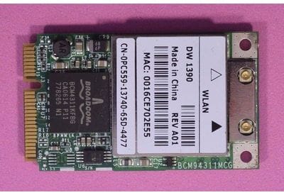 Dell Inspiron 6400 15" WIFI Wireless карта Плата BCM94311MCG