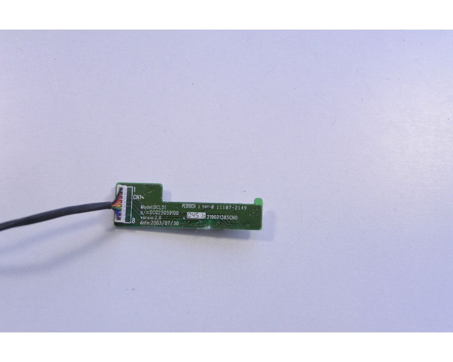 CLEVO XBLOCK CL51 Elonex CL51 LED Плата с кабелем DC025059100