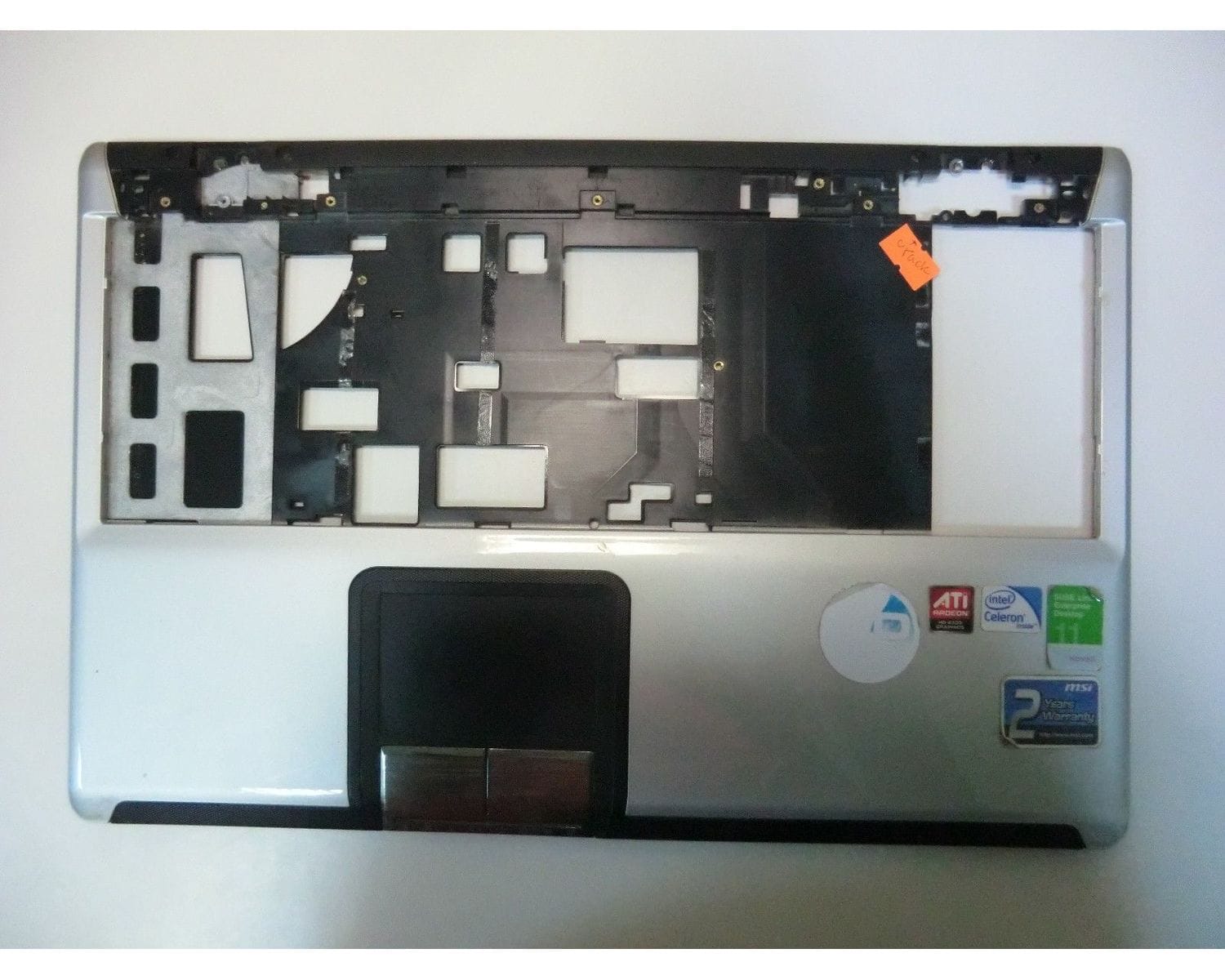 MSI CX 600 MS-1682 Крышка Палмрест, Тачпад без клавиатуры