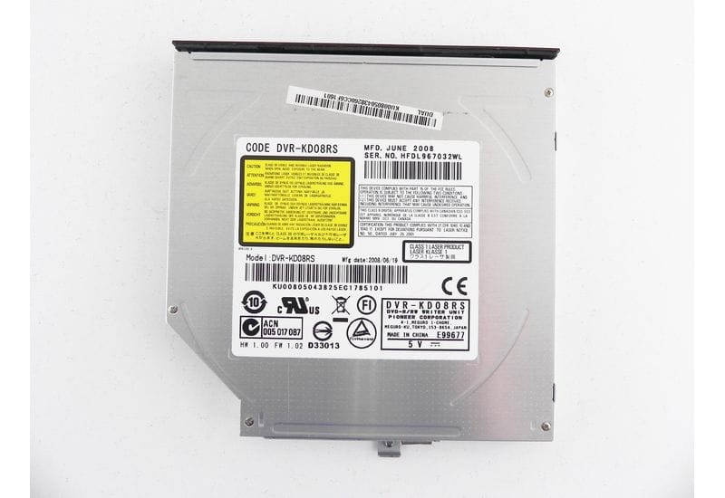 eMachines E510 DVD привод с панелькой DVR-KD08RS KU00805043