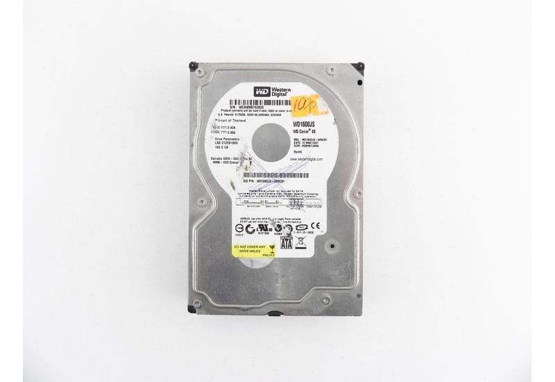 Western Digital WD1600JS 160GB 3.5 SATA НЕ рабочий HDD жесткий диск