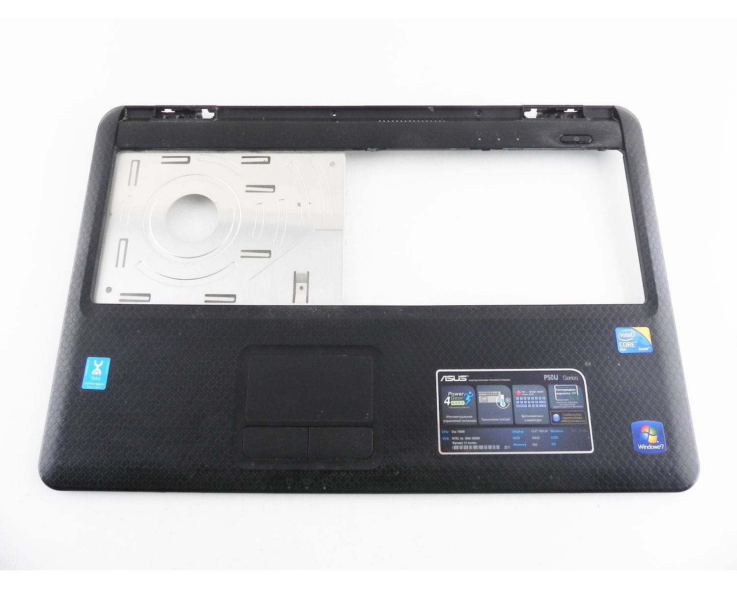 Asus P50IJ Крышка Палмрест, Тачпад без клавиатуры 13N0-FJA0311