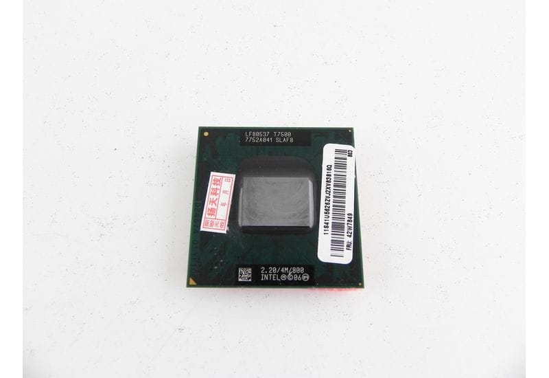 Процессор для ноутбука Intel Core 2 Duo T7500 2.2 GHz Dual-Core SLAF8 Socket P