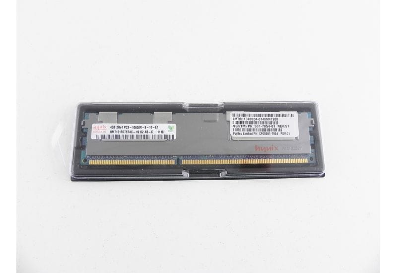 Оперативная память 4 ГБ 1 шт. Hynix DDR3 1333 Registered ECC DIMM 4Gb