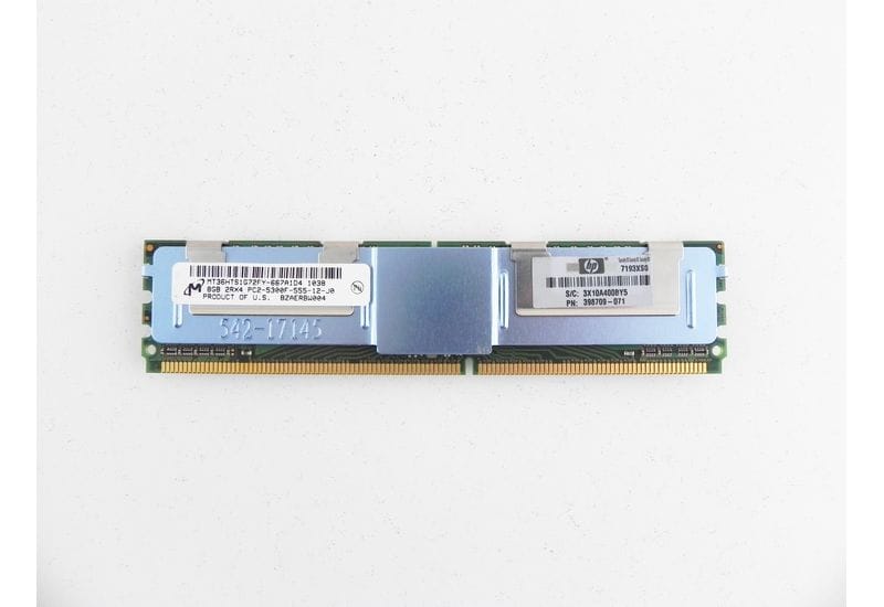 Оперативная память Micron 8Gb 2Rx4 DDR2 PC2-5300F-555-12-J0 для сервера
