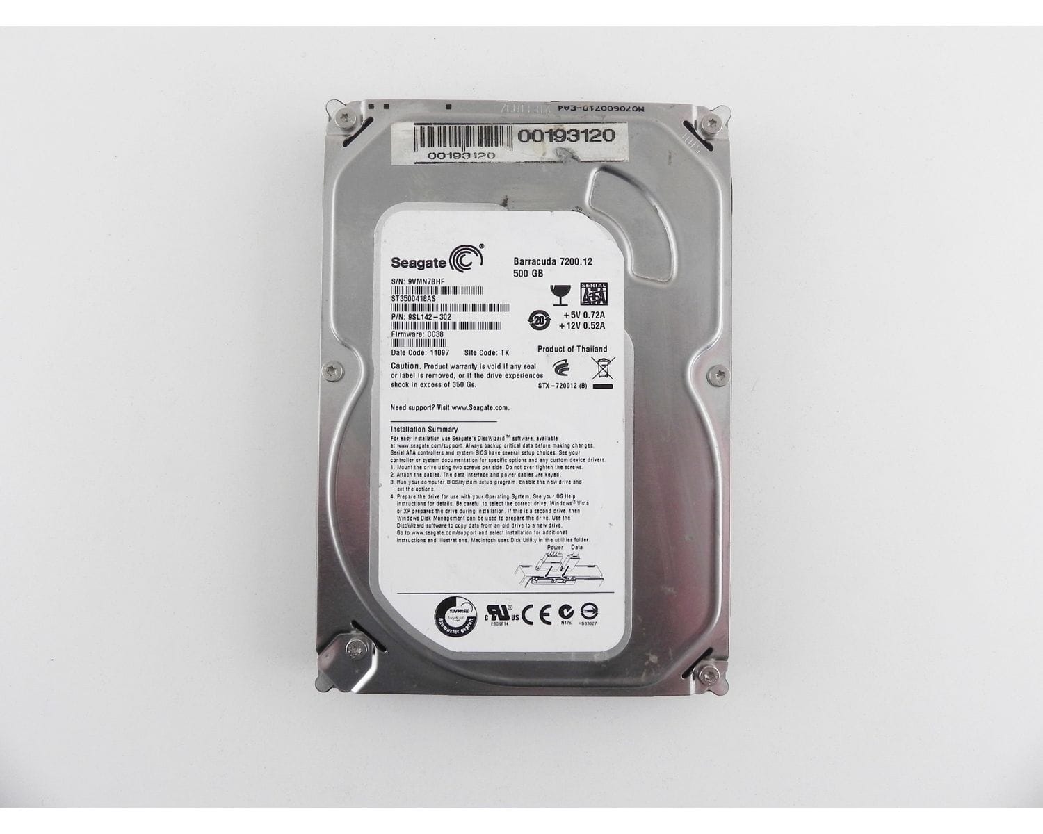 Купить Seagate ST3500418AS 500 GB 3.5