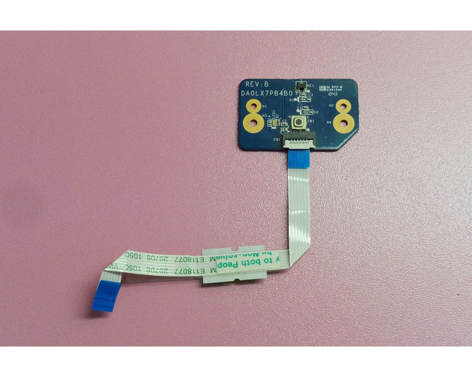 HP Pavilion DV7-4000 LED POWER BUTTON Плата с кабелем DA0LX7PB4B0