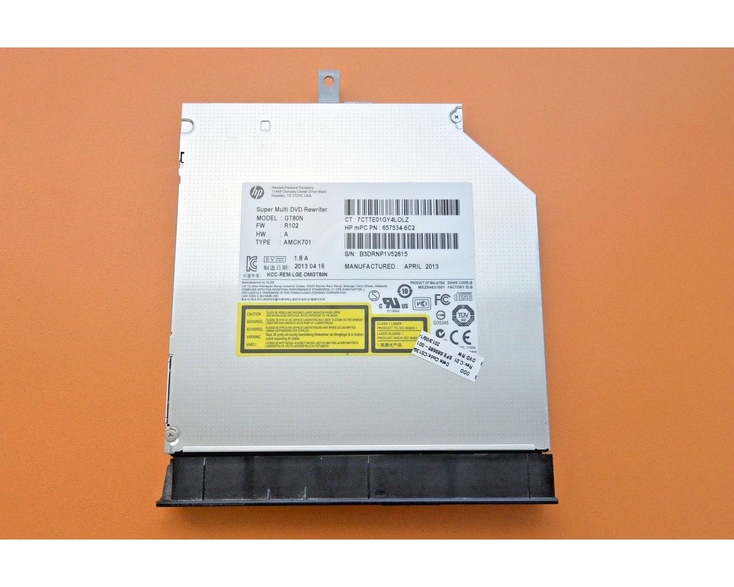 HP Compaq CQ58-126SR 650 655 оригинальный CD/DVD привод с панелькой 888268-001