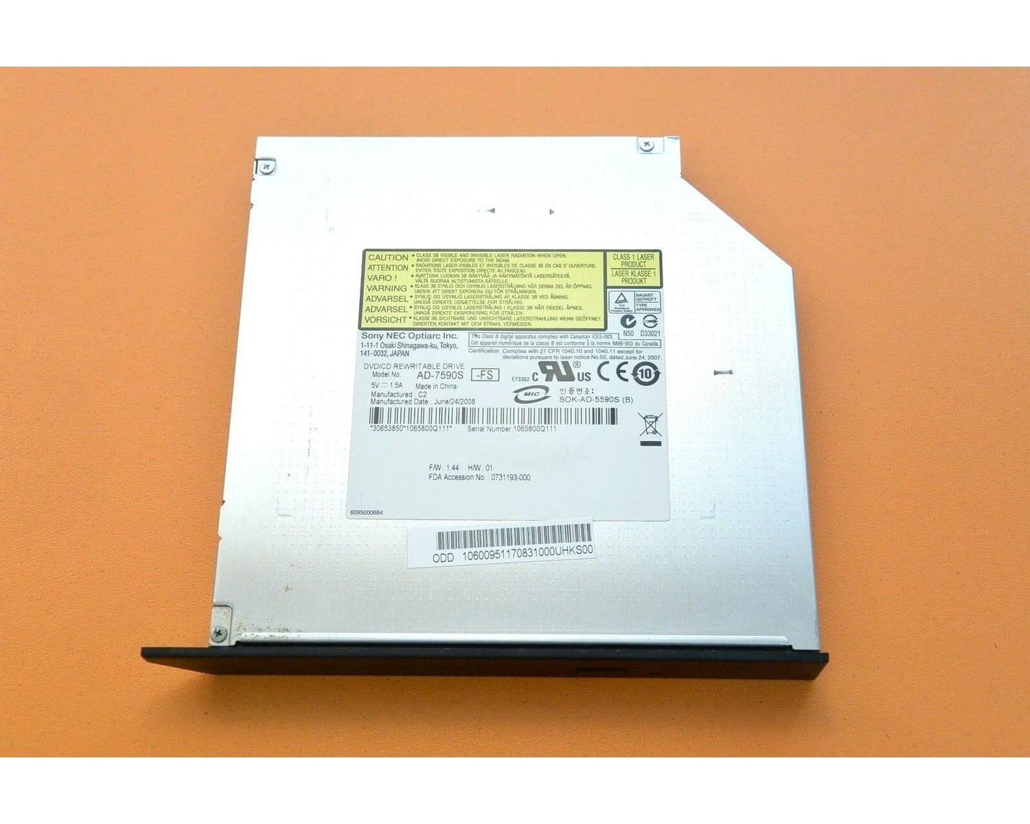 Fujitsu Siemens AMILO Pa 3553 SATAVD/CD привод с панелькой