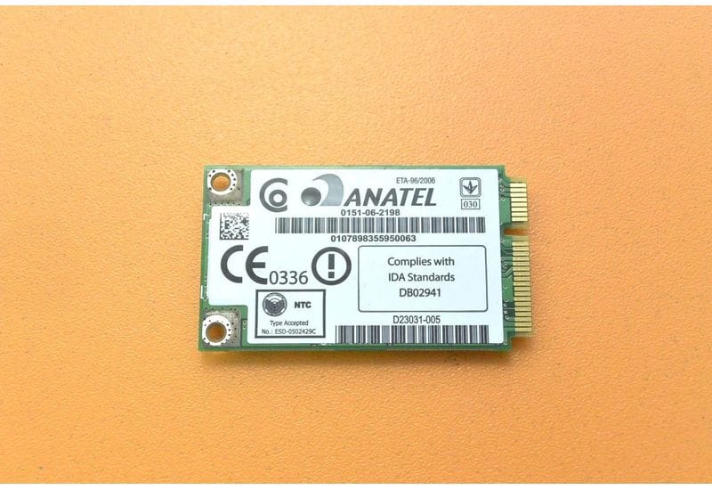 Fujitsu Amilo V3505 WiFi WLAN Mini Anatel плата D23031-005 D26839-010