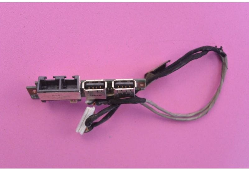 MSI MS-163A GX600 RoverBook Nautilus V572 WH Плата сетевого разъема LAN и USB с кабелем