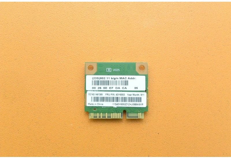Lenovo ThinkPad X100e Wireless LAN Mini-pci Express плата адаптер 43Y6553