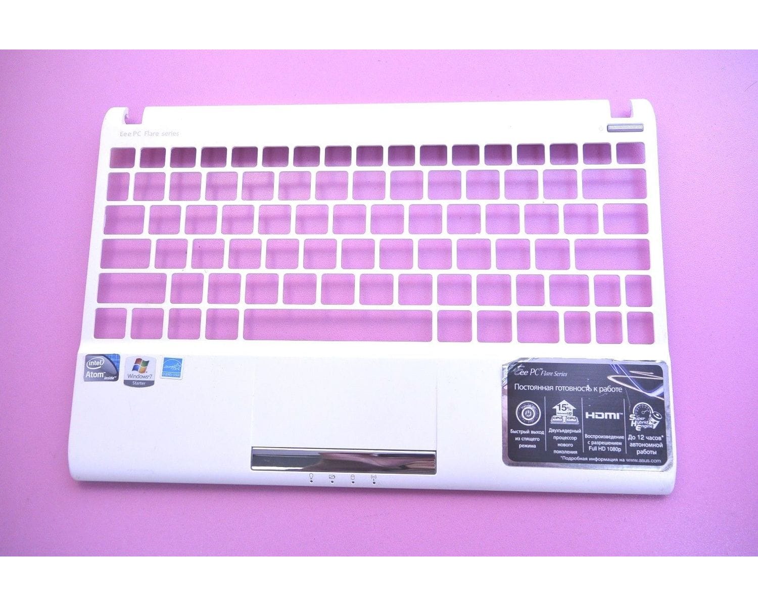 ASUS Eee PC 1025C R052C 10.1" Крышка Палмрест, Тачпад без клавиатуры 13NA-3FA0K12